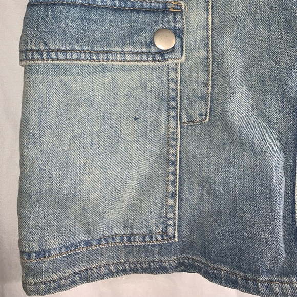 NWT Free People - We The Free Avenue Mini Denim Skirt Size 26 - Picture 10 of 15